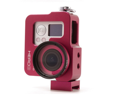 批发GoPro Hero3/3+ 多功能铝合金保护框 品质与实用兼备